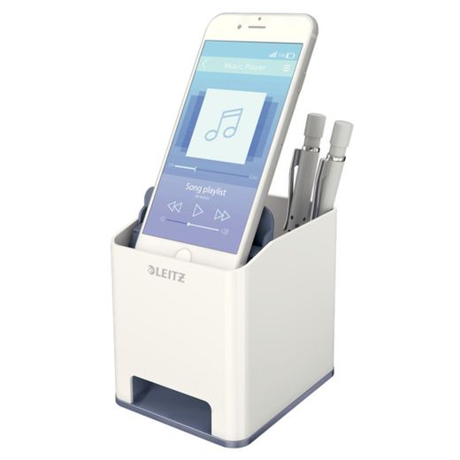 Leitz WOW DUAL beker, wit/grijs