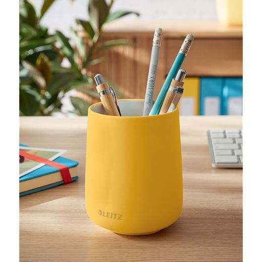 Portapenne Leitz Cosy, giallo