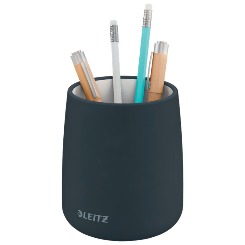 Portapenne Leitz Cosy, grigio — KounterPRO