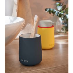 Cubilete porta lápices Leitz Cosy, gris