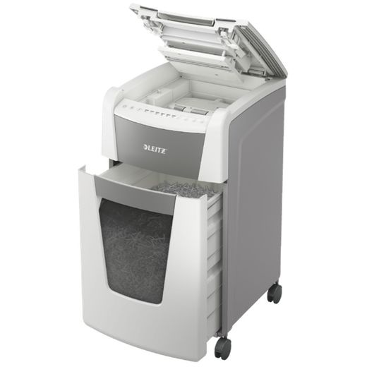 Destructora IQ Auto+ Office 300 P4, autoalimentación, blanca