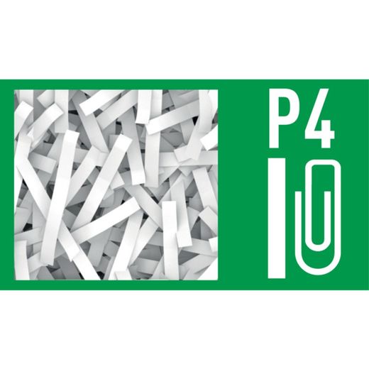 Destructora IQ Auto+ Office 300 P4, autoalimentación, blanca
