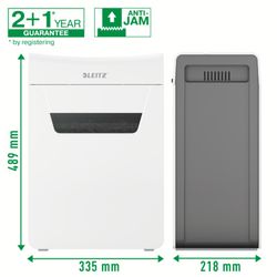 Trituratore IQ Protect 10 P4, bianco/argento