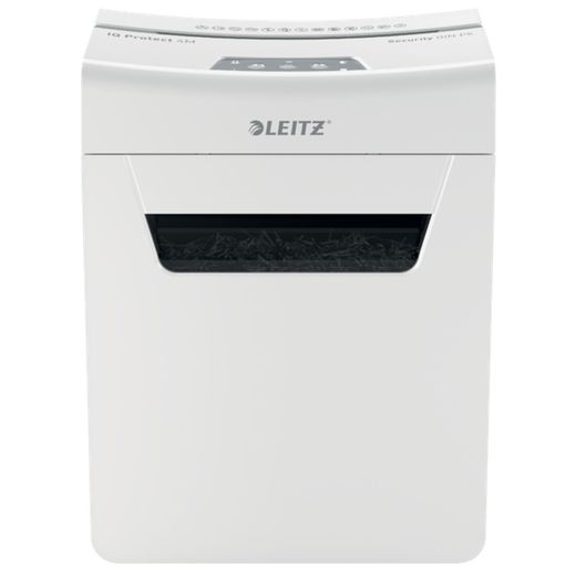 IQ Protect 4 P5 papiervernietiger, wit/zilver