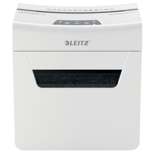 IQ Protect 6 P4 papiervernietiger, wit/zilver