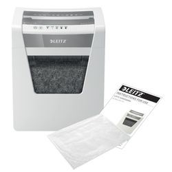 Distruggi documenti Leitz IQ Office P5, bianco/argento