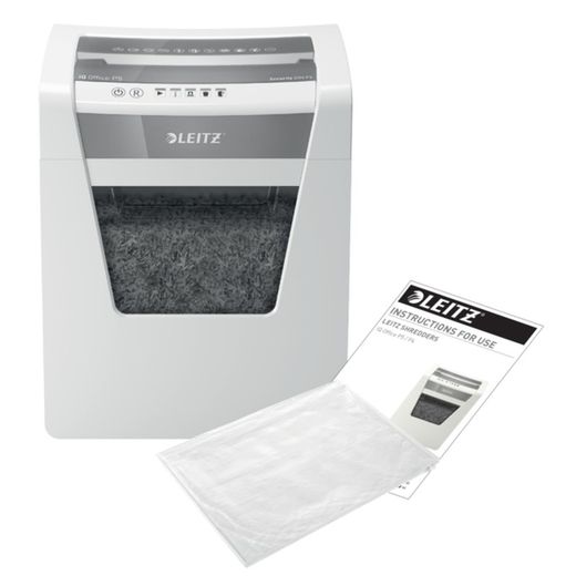Distruggi documenti Leitz IQ Office P5, bianco/argento