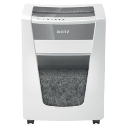 Destructora Leitz IQ Office Pro P6+, blanco/plata