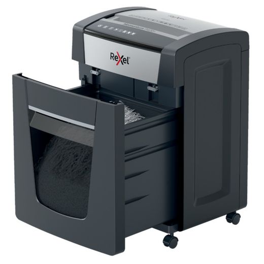Trituratore Rexel Momentum Extra P420+, Nero/Argento