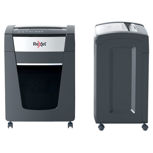 Trituratore Rexel Momentum Extra P420+, Nero/Argento