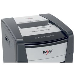 Rexel Momentum Extra XP514+ papiervernietiger, zwart/zilver