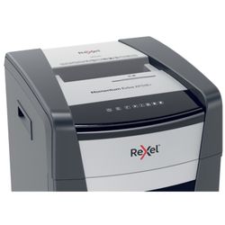 Rexel Momentum Extra XP516+ Aktenvernichter, Schwarz/Silber