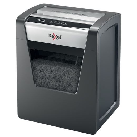 Rexel Momentum M510 papiervernietiger, zwart/zilver
