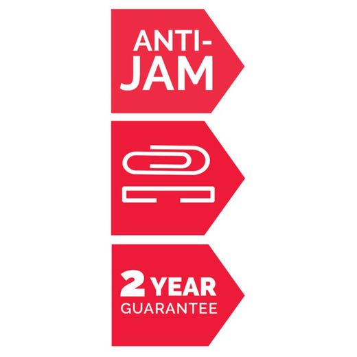 Rexel Momentum M510 papiervernietiger, zwart/zilver