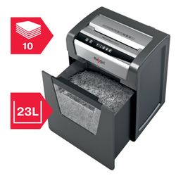 Rexel Momentum M510 papiervernietiger, zwart/zilver