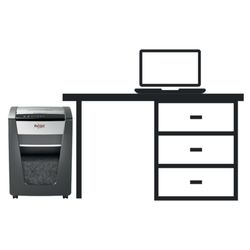 Trituratore Rexel Momentum M515, Nero/Argento