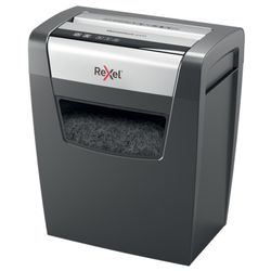 Rexel Momentum X410 makuleringsmaskine, sort/sølv