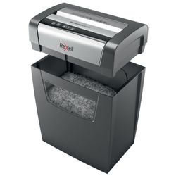 Rexel Momentum X410 makuleringsmaskine, sort/sølv