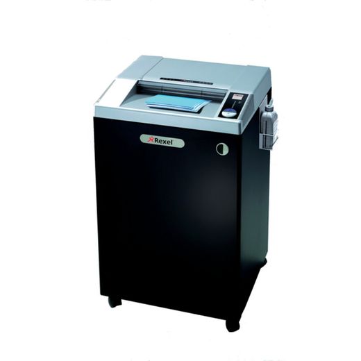 Rexel RLWX39 Aktenvernichter, Schwarz/Silber