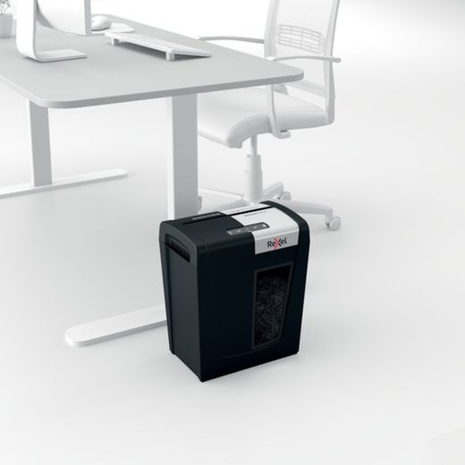 Veilige MC6-versnipperaar, zwart