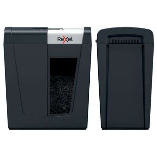 Veilige MC6-versnipperaar, zwart