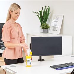 Distributeur 100 lingettes nettoyantes pour écran