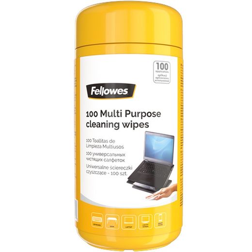 Dispenser 100 multipurpose wipes (Screen and surfaces)