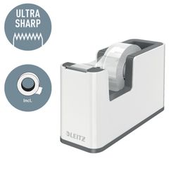 Διανομέας κολλητικής ταινίας Leitz WOW DUAL, κόκκινο/λευκό