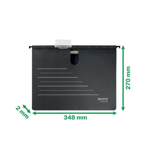 Leitz Recycle Alpha® Cardboard Hanging Fastener Dossier. DIN A4.