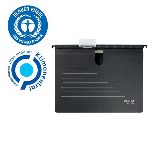 Leitz Recycle Alpha® Cardboard Hanging Fastener Dossier. DIN A4.