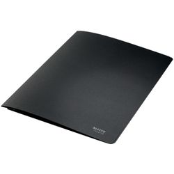 Dossier di fissaggio in cartone Leitz Recycle con meccanismo in metallo. 100% riciclabile. DIN A4, nero