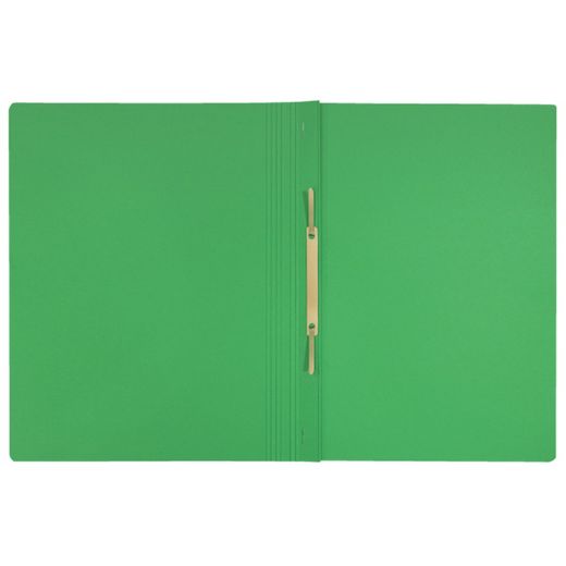 Dossier de fixation en carton Leitz Recycle avec mécanisme métallique. 100% recyclable. DIN A4, vert