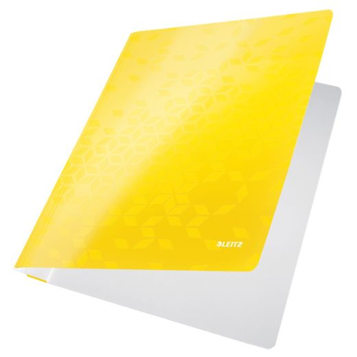 Dossier Fastener WOW. DIN A4. cardboard, yellow