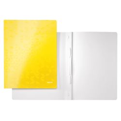 Dossier Fastener WOW. DIN A4. cardboard, yellow