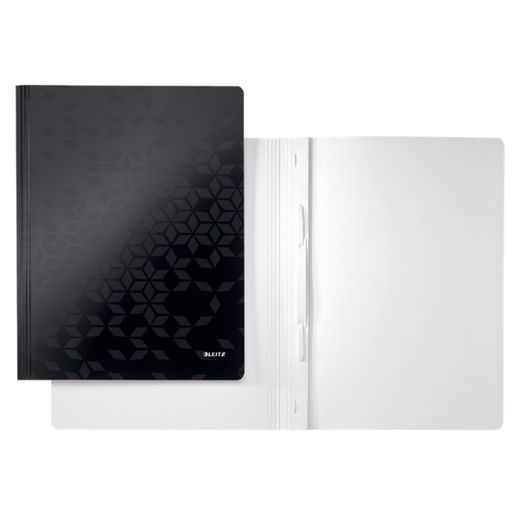Dossier Fastener WOW. DIN A4. cardboard, black