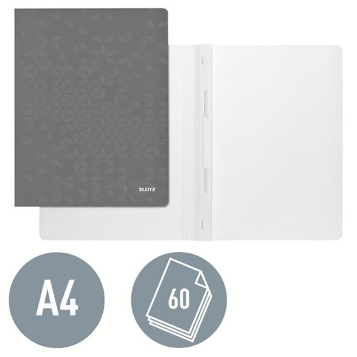 Verschluss-WOW-Dossier. DIN A4. Karton, rot