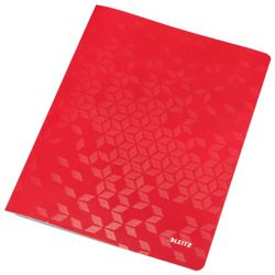 Verschluss-WOW-Dossier. DIN A4. Karton, rot