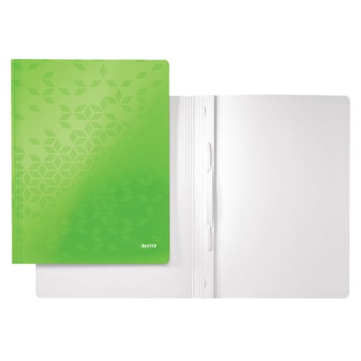 Dossier Fastener WOW. DIN A4. cardboard, green