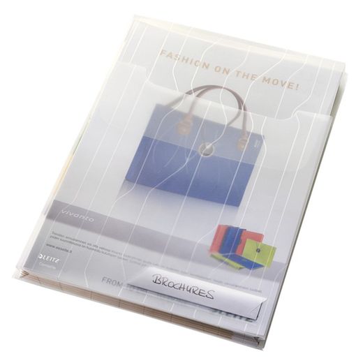 Dossier a soffietto CombiFile (Borsa 3) PP. 200 micron. DIN A4, bianco