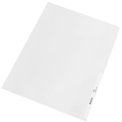 Dossier uñero (Bolsa de 25). PP. 140 micras. Leitz Recycle. DIN A4, transparente