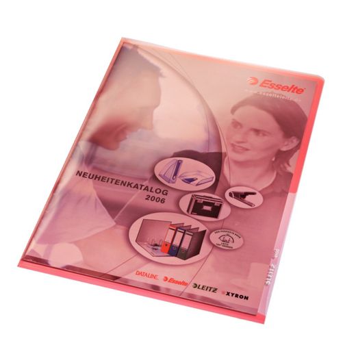 Leitz Nageldossier (Box 100) Hart-PVC. 150 Mikron. DIN A4, gelb