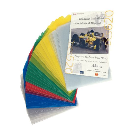 Dossier uñero Leitz (Caja 100) PVC rígido. 150 micras. DIN A4, azul