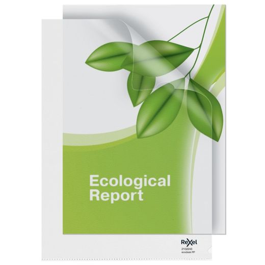 Ekologiczna teczka na paznokcie Rexel (opakowanie 25 szt.) A4 przeźroczysta