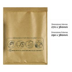 Emballage de 50 unités Sachet à bulles Nº-18 270x360