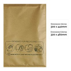 Embalaje de 50 unidades Bolsa burbujas Nº-19 300x440