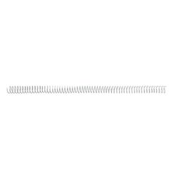 Espiral metálica GBC 18mm (Caja 100), blanco