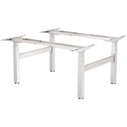 Estructura metálica para mesa doble regulable en altura Cambio™  (no incluye Tablero, transporte ni instalación)