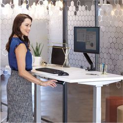 Metallstruktur für höhenverstellbaren Cambio™-Tisch (Tischplatte, Transport und Installation nicht inbegriffen)