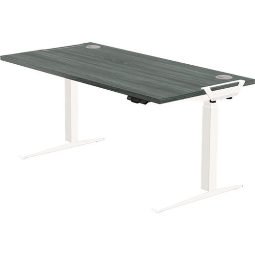 Metalstruktur til højdejusterbart bord Levado™ Hvid (top, transport og montering medfølger ikke)