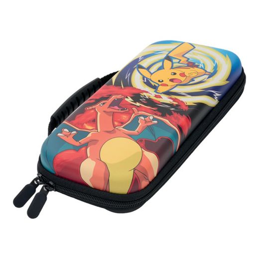 PowerEt beskyttende etui til Nintendo Switch OLED-model, Nintendo Switch og Nintendo Switch Lite - Pokémon: Charizard vs. Pikachu Vortex